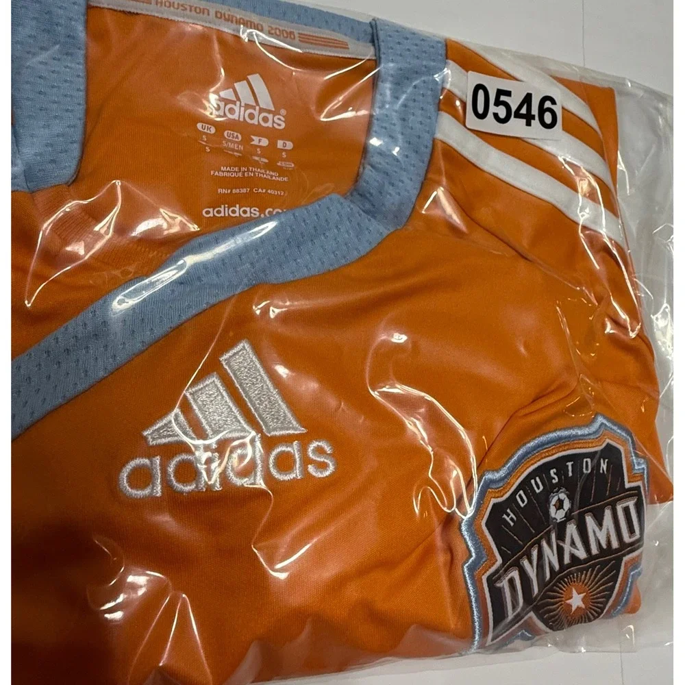 Adidas Houston Dynamo 2006 Inaugural Season Jersey Small Orange MLS Soccer